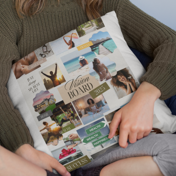 Vision Board Pillow