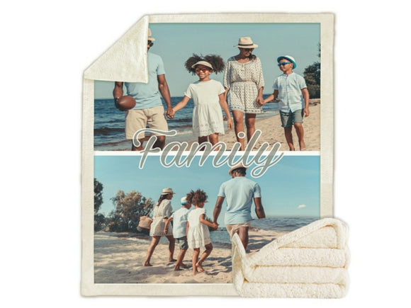 Custom Sherpa Blanket